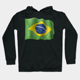 Brazil Flag Hoodie